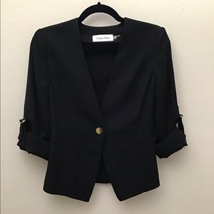 Black Calvin Klein Blazer
